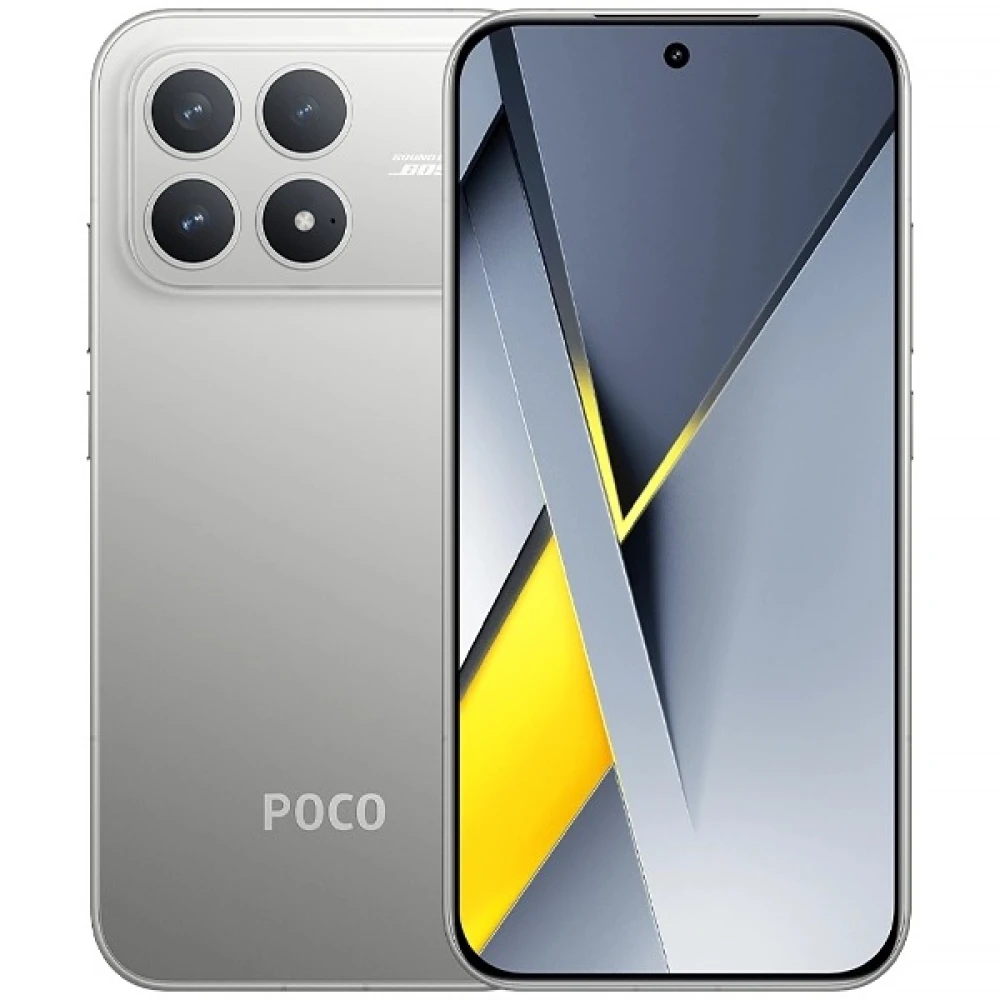 Anúncio: Celular Xiaomi POCO F8 Pro NFC Dual SIM 512GB 12GB RAM de 6.59" 50+50+8MP 20MP - Titanium Silver (Global)